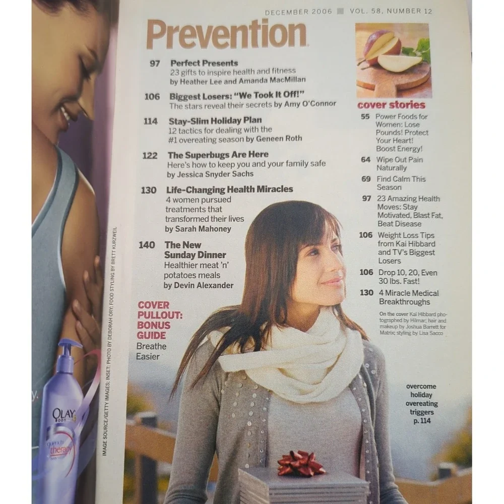 Prevention The‎ Magazine For Better Health January 2005 & December 2006